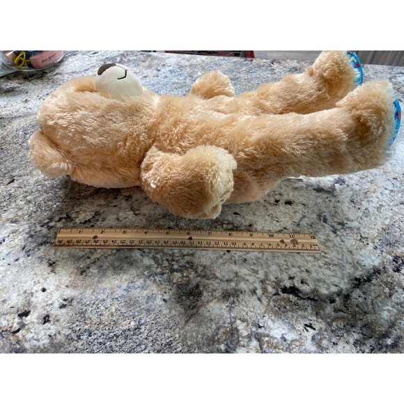Build-A-Bear Happy Birthday Plush Teddy Bear 14” Tan Stuffed Animal Gift - Picture 5 of 9